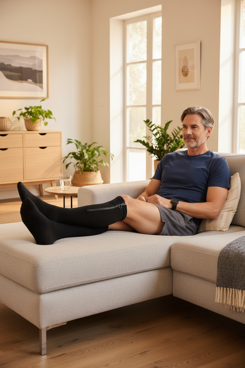 Homme récupération maison