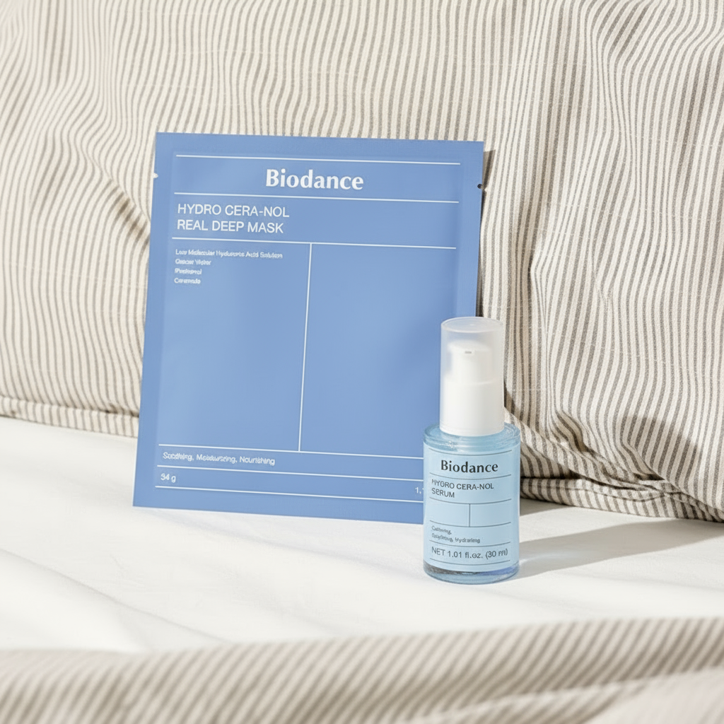 Sérum et Masque Hydro Cera-nol Biodance